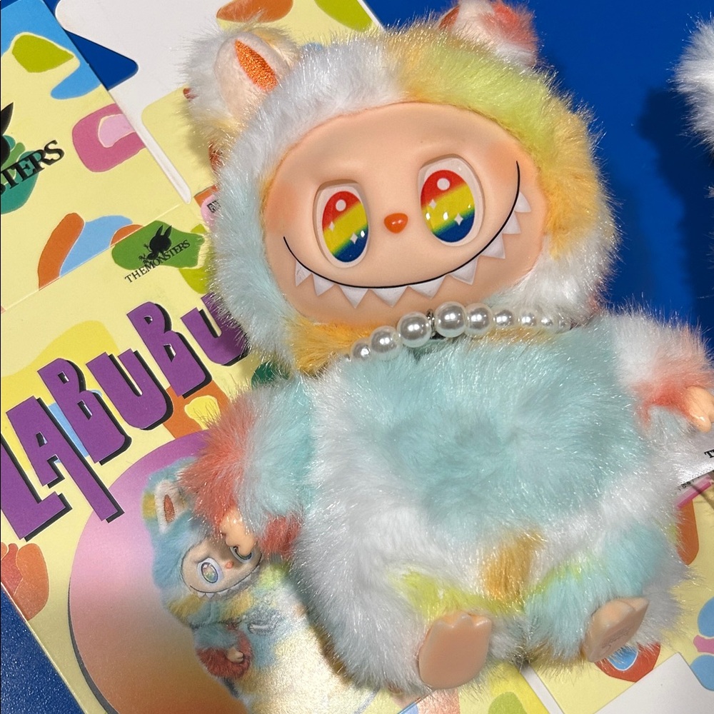 Colorful Plush Monster Toy